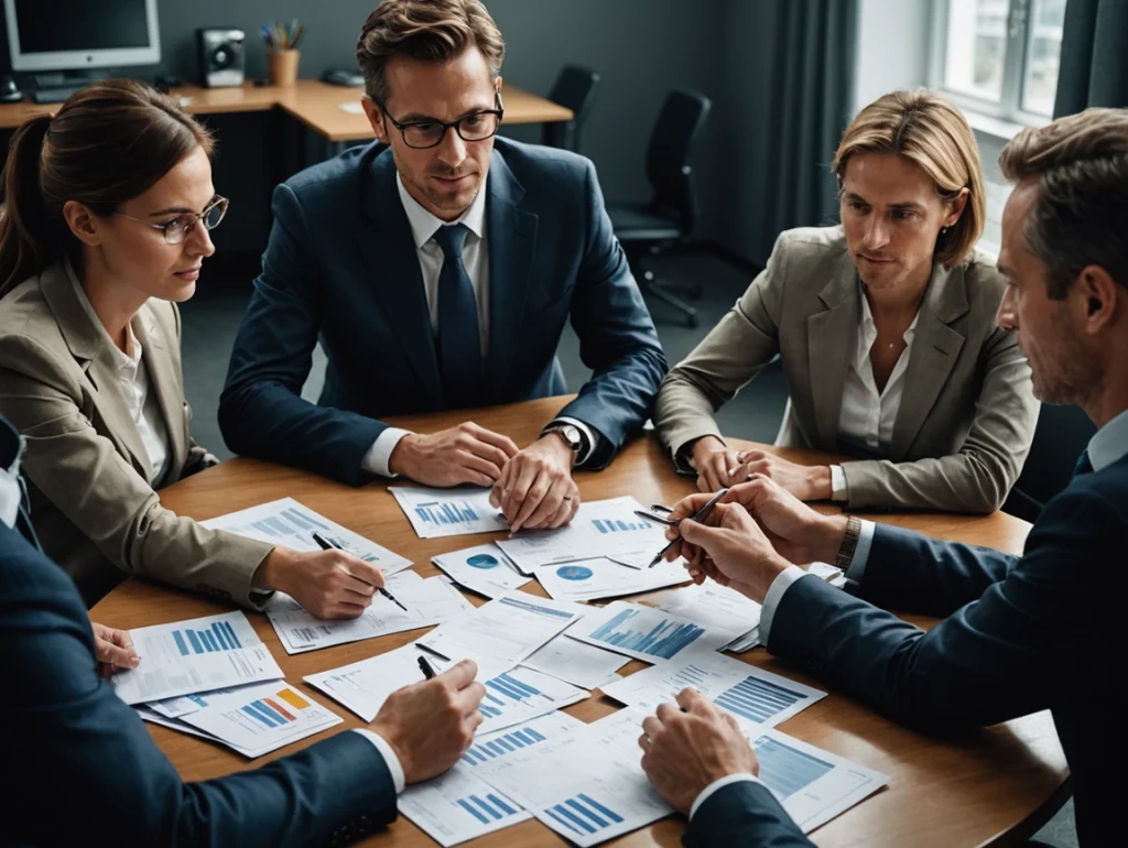 Participative finance concept — ethical investing and partnership